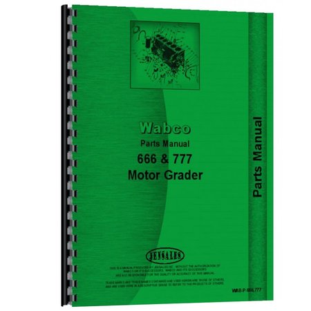 Le Tourneau 777 IndustrialConstruction Parts Manual -  AFTERMARKET, RAP82442